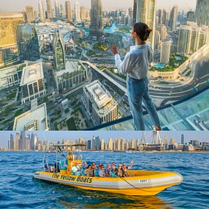 Combo: 99 Minutes Premium Boat Tour + Free Sky Views Attractions Special Offers