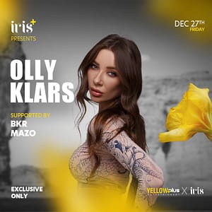 IRIS+ Presents Olly Klars In Riyadh Nightlife