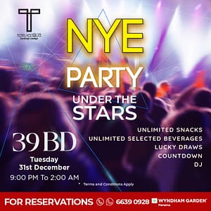 NYE Party Under the Stars New Years Eve Events