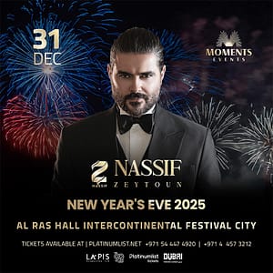 Nassif Zeytoun Live in Dubai New Years Eve Events