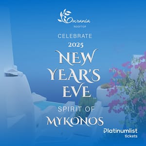 New Year Event at Ourania Greek Rooftop Lounge & Restaurant New Years Eve Events