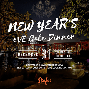 New Year's Eve Gala Dinner at Skafos New Years Eve Events