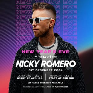 New Year's Eve at Barasti with Nicky Romero Nightlife