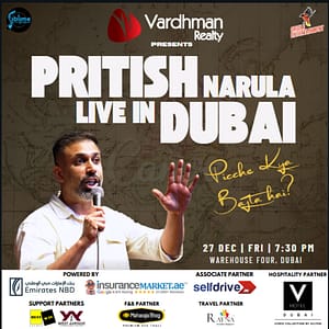 Pritish Narula Live in Dubai Comedy Events