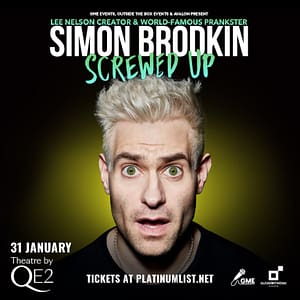 Simon Brodkin at Theatre by QE2 in Dubai Comedy Events