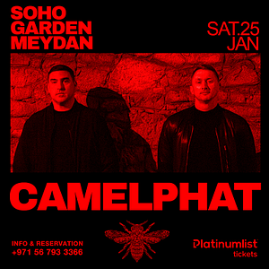 CamelPhat Live at Soho Garden Meydan in Dubai Nightlife