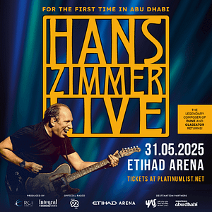 Hans Zimmer Live at Etihad Arena in Abu Dhabi Concerts