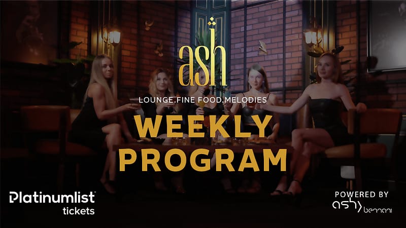 Ash Lounge Weekly Vibes - Dining Experiences - Image 2