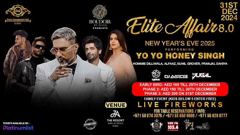 BOUDOIR by MARQ Dubai & GNG Event presents Elite Affair 8.0. - New Years Eve Events - Image 2