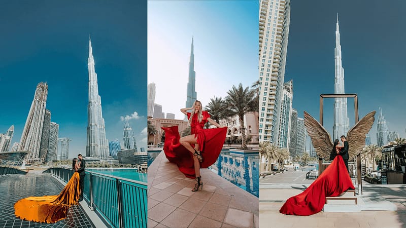 Burj Khalifa Flying Dress Videography Shoot - Recently Added Experiences - Image 2