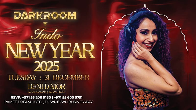 DJ Dina performing Live at Darkroom in Dubai - New Years Eve Events - Image 2