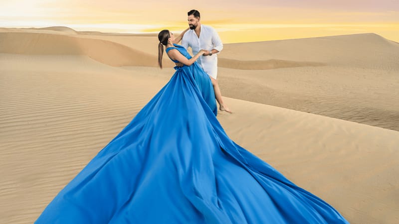 Dubai Desert Flying Dress Videography Tour - Recently Added Experiences - Image 2