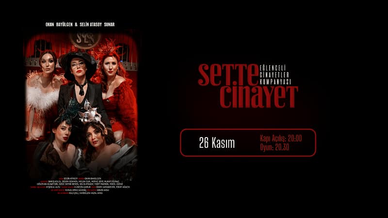 Eğlenceli Cinayetler Kumpanyası - Sette Cinayet in Izmir - Shows and Theatrical Plays - Image 2