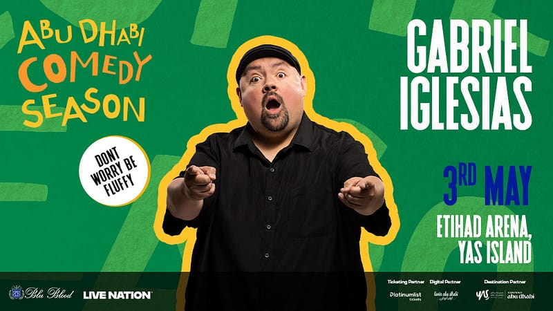 Gabriel Iglesias' - Don't Worry Be Fluffy at Etihad Arena in Abu Dhabi - Comedy Events - Image 2