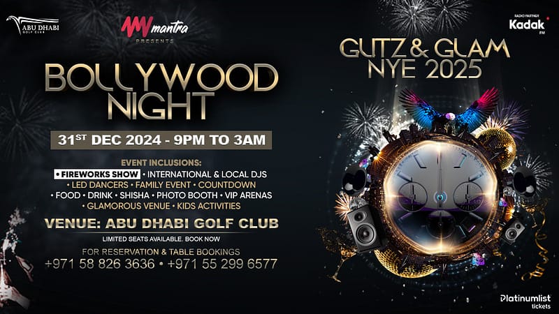 Glitz & Glam NYE 2025 in Abu Dhabi - New Years Eve Events - Image 2