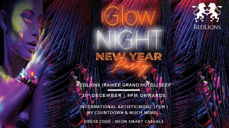 Glow Night New Year Party at Ramee Grand Hotel - New Years Eve Events - Image 2