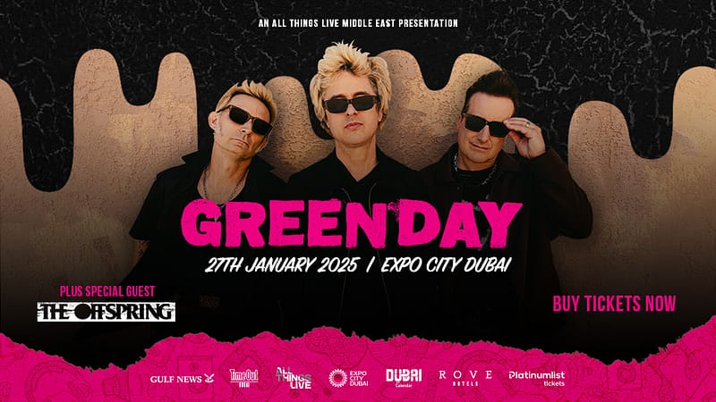 Green Day 2025 Live in Expo City Dubai - Concerts - Image 2