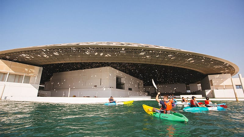 Guided Kayak Tour at Louvre Abu Dhabi - Water Sports - Image 2