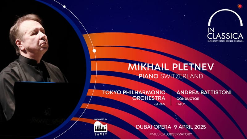 InClassica International Music Festival Presents Legendary Piano Genius - Mikhail Pletnev at Dubai Opera - Classical Events - Image 2