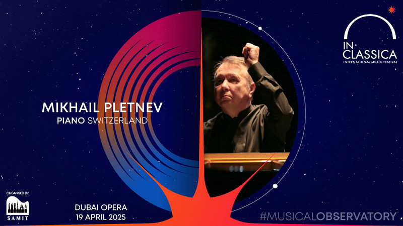 InClassica International Music Festival Presents Mikhail Pletnev - Solo Brilliance at Dubai Opera - Classical Events - Image 2