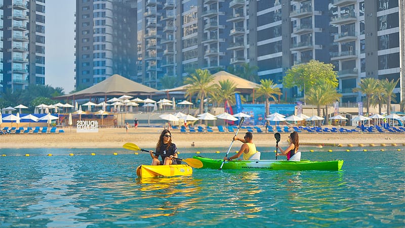 Kayak in Dubai The Palm - Water Sports - Image 2