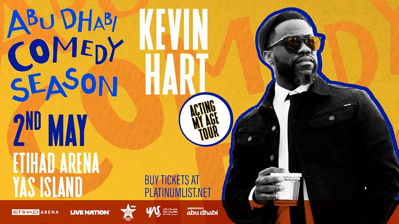 Kevin Hart at Etihad Arena in Abu Dhabi - Comedy Events - Image 2