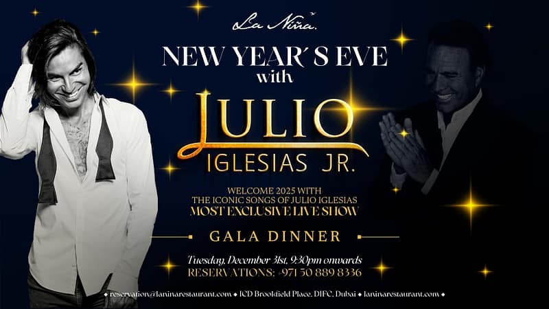 La Nina New Year's Eve with Julio Iglesias JR. - New Years Eve Events - Image 2