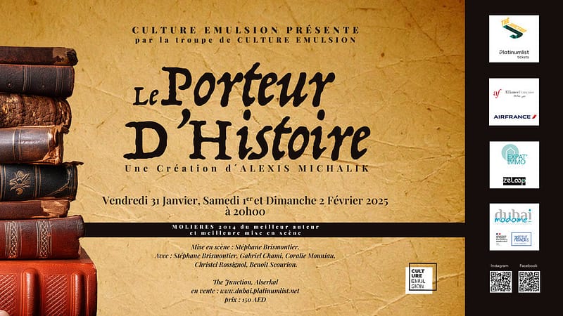 Le Porteur D'Histoire at The Junction in Dubai - Shows and Theatrical Plays - Image 2