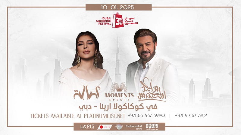 Majid Al Mohandis & Assala Nasri Live in Dubai - Arabic Events - Image 2