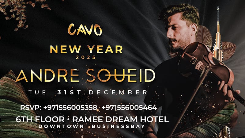 New Year's Eve with Andre Soueid at Cavo in Dubai - New Years Eve Events - Image 2