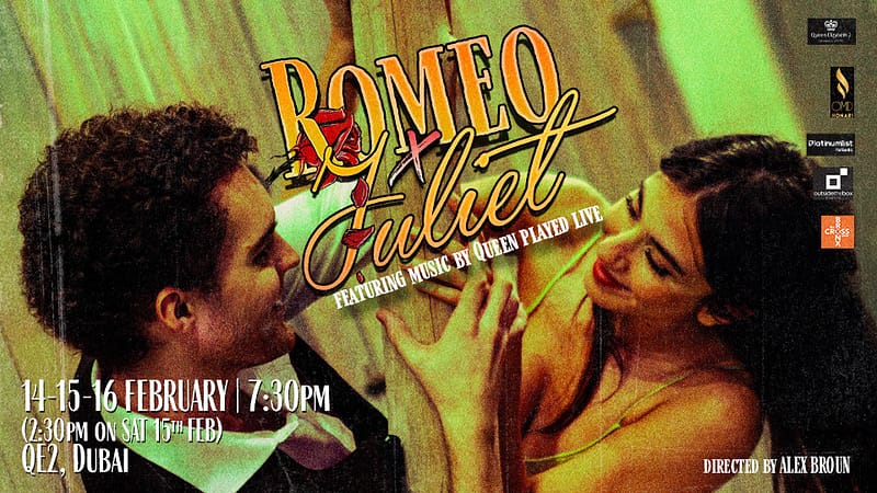 Romeo & Juliet Featuring Music by Queen Played Live at Theatre by QE2 - Christmas Events - Image 2