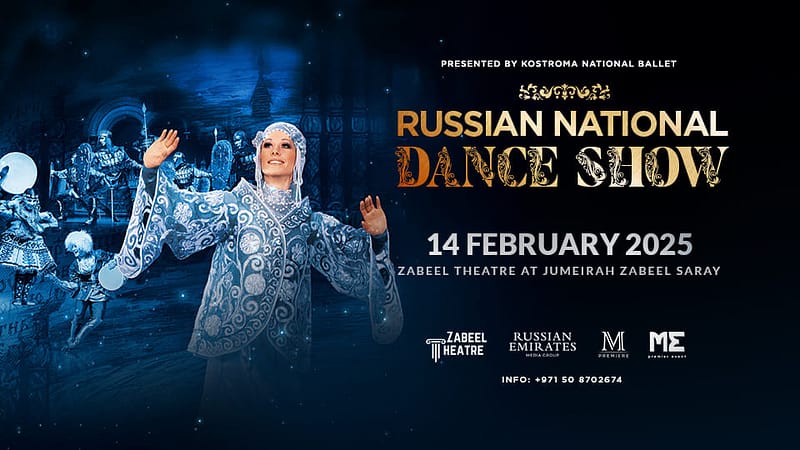 Russian National Dance Show at Zabeel Theatre in Dubai - Shows and Theatrical Plays - Image 2