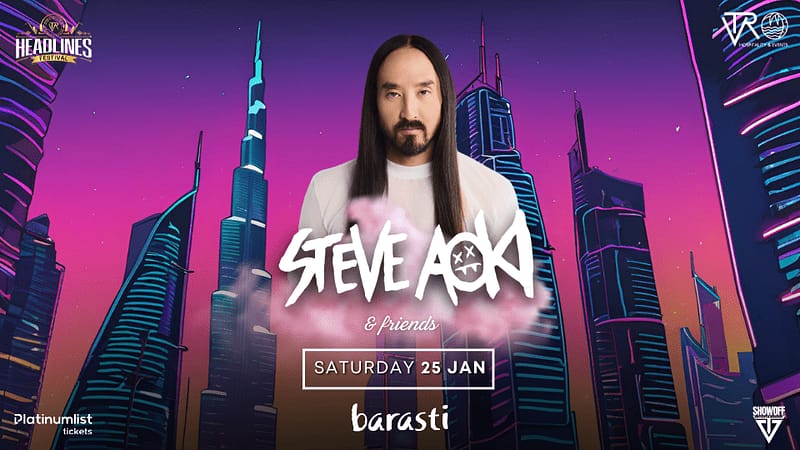 Steve Aoki at Barasti Beach in Dubai - Festival - Image 2