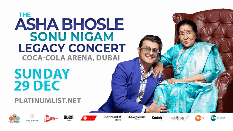 The Asha Bhosle And Sonu Nigam Legacy Concert in Dubai - Desi Events - Image 2