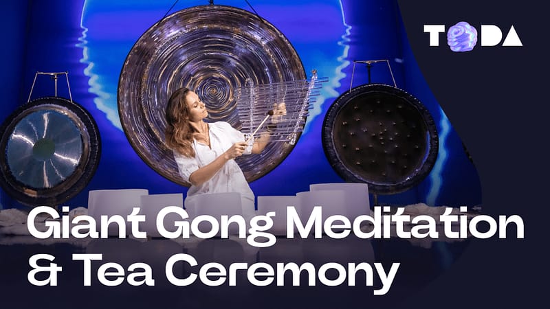 ToDA - Giant Gong Meditation & Tea Ceremony - Theatre of Digital Art - Image 2