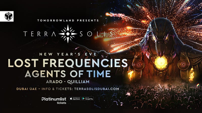 Tomorrowland presents Lost Frequencies and Agents of Time at Terra Solis Dubai - New Years Eve Events - Image 2