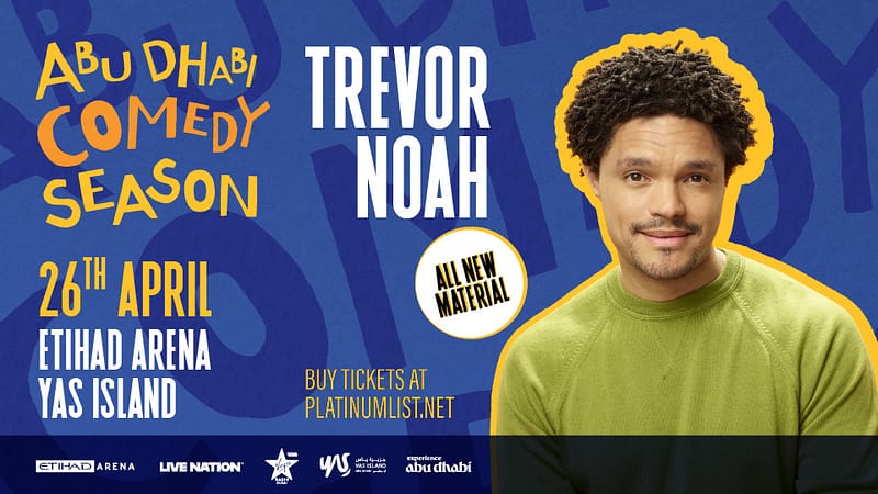 Trevor Noah at Etihad Arena in Abu Dhabi - Comedy Events - Image 2