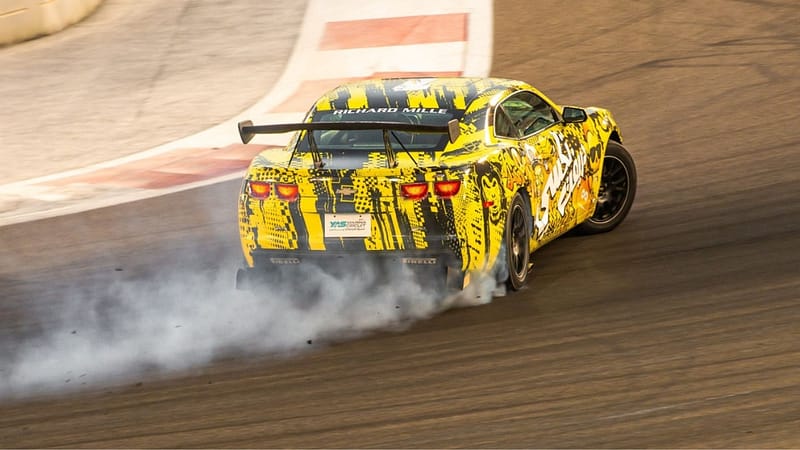 Yas Marina Circuit Passenger Ride - Chevrolet Camaro Drift Taxi - Experiences - Image 2