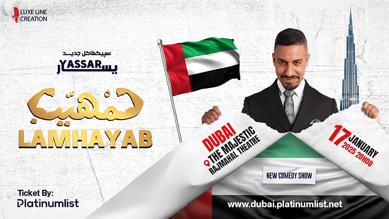 Yassar - Lamhayab Live in Dubai - Comedy Events - Image 2