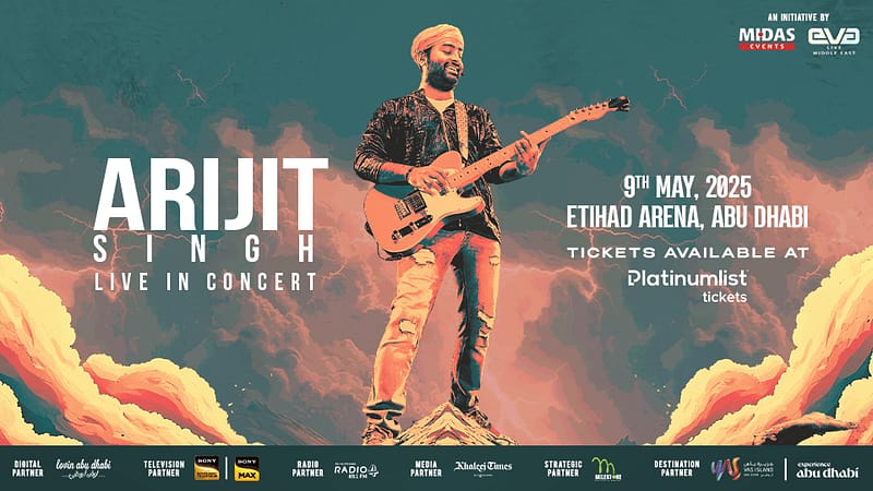 Arijit Singh Live in Concert at Etihad Arena in Abu Dhabi - Desi Events - Image 2