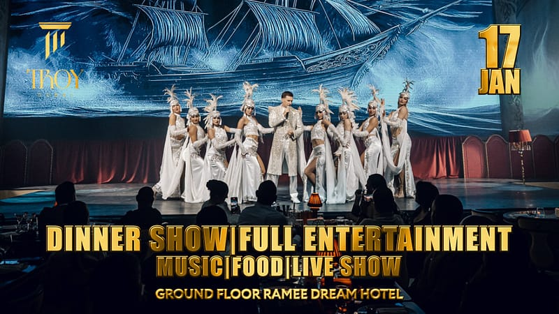 Friday Dinner Show at Troy in Dubai | 17 January - Dining Experiences - Image 2