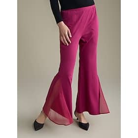 Elegant Full Length Bell Bottom Pants