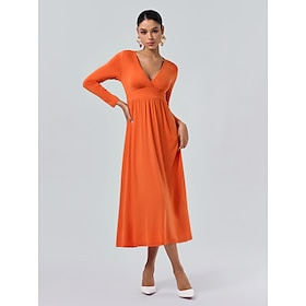 Tencel Ruched Jersey Crossover Maxi Dress