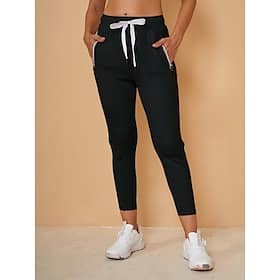 Women's Golf Joggers Forest Green Violet Black Bottoms Ladies Golf Attire Clothes Outfits Wear Apparel